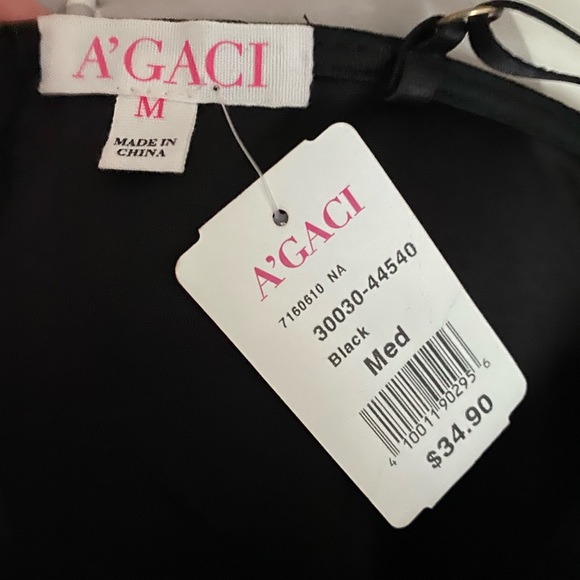 NWT BLACK BODYCON DRESS with nude lining 😍 - Picture 5 of 5